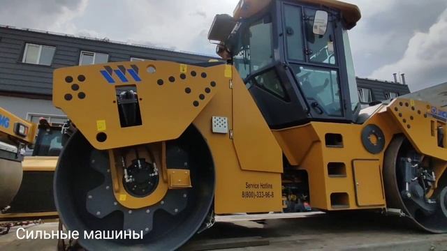 XCMG XD143. Грунтовый каток смотреть онлайн