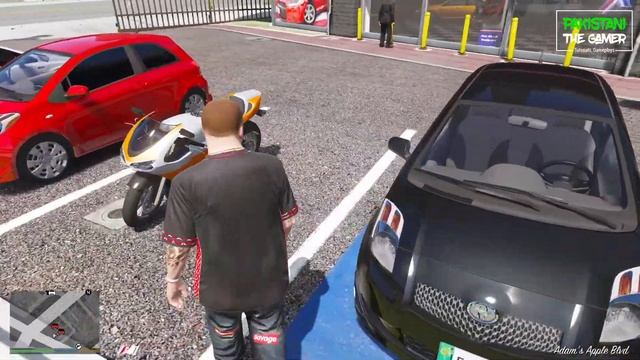 GTA 5 Pakistan | Amanda New Car | Toyota Vitz 2008 | Urdu смотреть онлайн