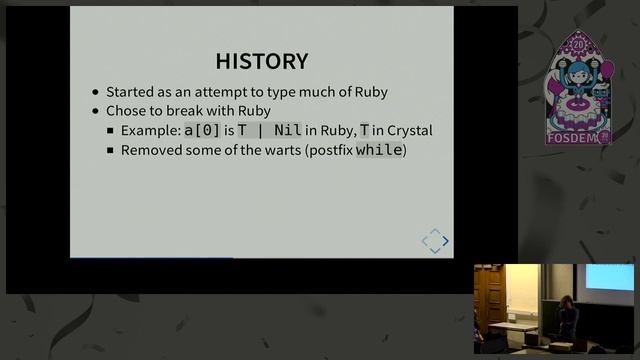 The best of both worlds? Static and dynamic typing in the Crystal programming language смотреть онлайн