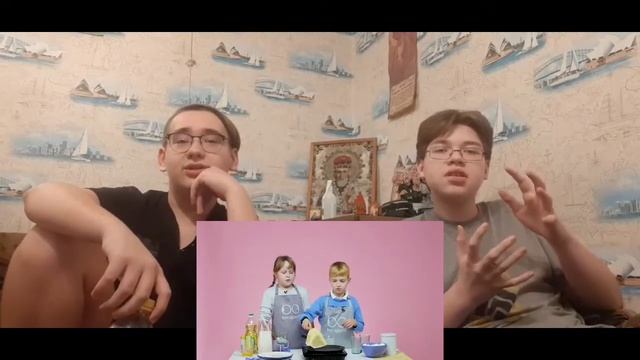РЕАКЦИЯ [дети готовят блины] #блинчеллендж КРИТИКА смотреть онлайн
