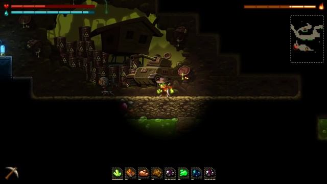 SteamWorld Dig Walkthrough by DinXy part 10 finishing the game смотреть онлайн