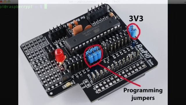 RasPiO duino Software Installation & Programming Blink Sketch смотреть онлайн