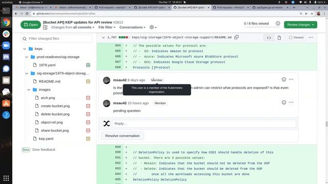 Kubernetes SIG Storage - Object Bucket API Design Meeting 2022-03-17 смотреть онлайн