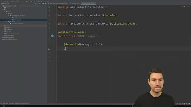 Creating Quarkus Command Mode standalone applications смотреть онлайн