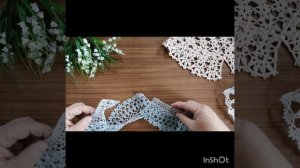 ВОРОТНИЧКИ КРЮЧКОМ ИЗ ХЛОПКА