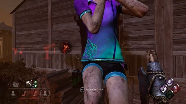 Правильная игра за Охотницу , Разбор и Анализ игры - Dead by Daylight смотреть онлайн