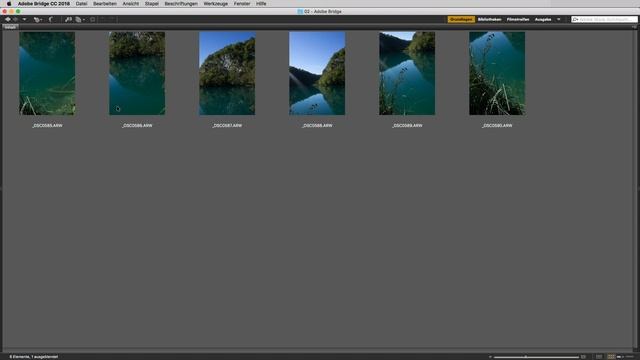 Mehrzeiliges Panorama In Photoshop | Camera RAW | Lightroom