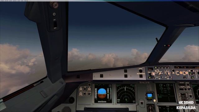 [4K] FSLAB A320-X. Ургенч-Бухара. Узбекистон хаво йуллари. Airbus A320