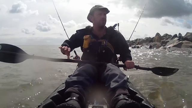 Kayak Fishing. Sea Palling Bass lure Trolling New смотреть онлайн