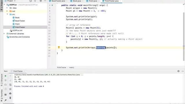 Java OOP Array of References and Composition смотреть онлайн