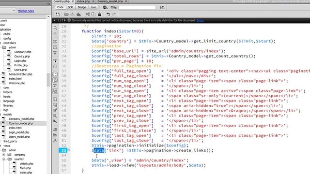 Pagination in CodeIgniter (PHP MySQL) with Bootstrap CSS Tutorial смотреть онлайн