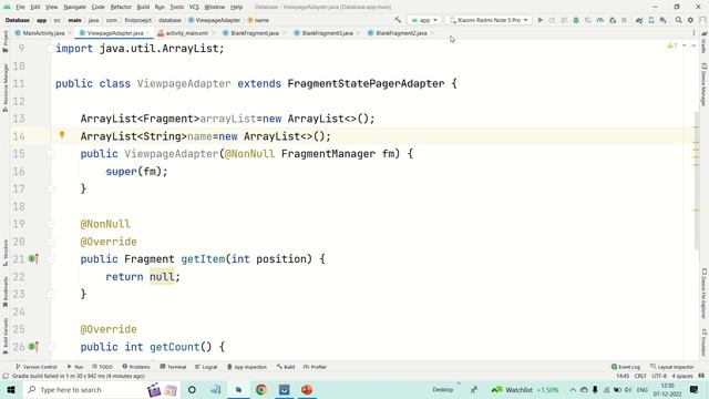 tablayout in android studio||Lecture 11 || Android development || Android studio || by Hitesh sir смотреть онлайн
