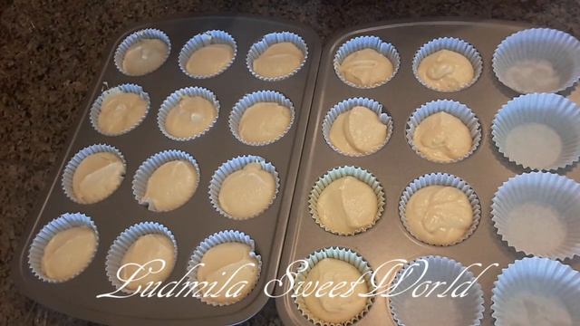 Cupcake (кекс). Рецепт для начинающих. смотреть онлайн