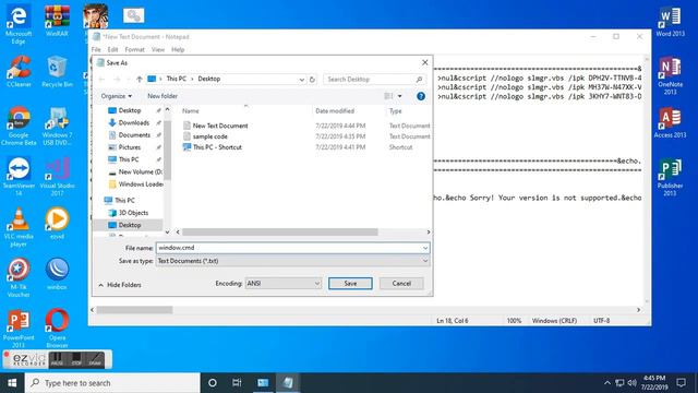 How to Create your own key license generator window10 activator 2019 for free смотреть онлайн