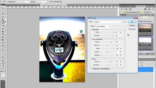 Fantastic Merge to HDR Pro in Photoshop CS5! Part 2 смотреть онлайн