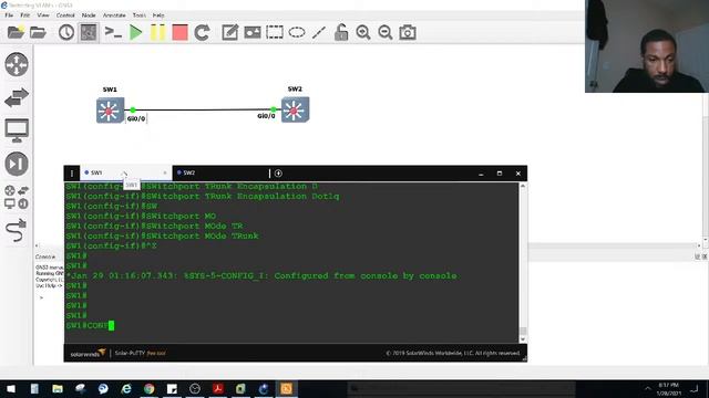 NetworkBruh LiveLabs E09 (Restricting Extended VLAN's on on trunks and changing the VTP Version) смотреть онлайн