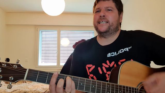 The Cure - Friday I'm in love - cover - acoustic cover - guitare folk смотреть онлайн