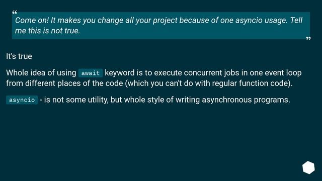 async - sync - async calls in one python event loop смотреть онлайн