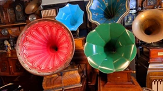 Bye Bye Blackbird. Bennie Krueger's Orchestra. Brunswick 78rpm Record. Green Horn Gramophone смотреть онлайн