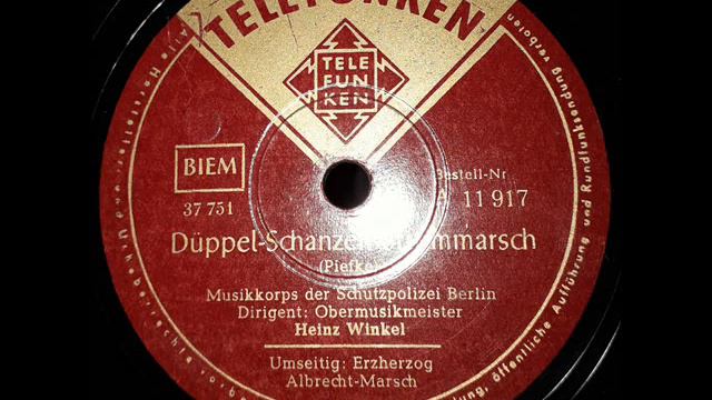 Düppel Schanzen Sturmmarsch - Piefke - Musikkorps der Schutzpolizei Berlin - Heinz Winkel смотреть онлайн