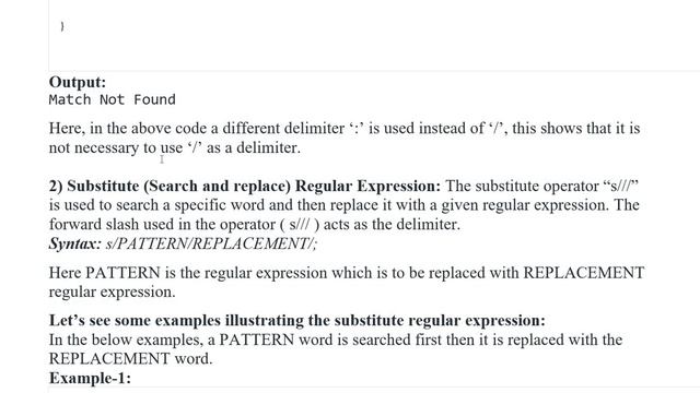Perl | Operators in Regular Expression смотреть онлайн