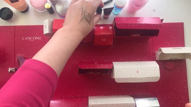 Lancôme Advent Calendar, бьюти-календарь 2020 распаковка.