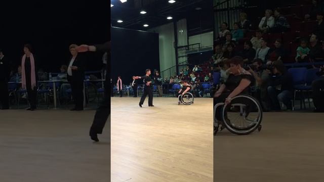 Linda Galeotti e Leonardo Batani Wheelchair Dance Continental cup Saint Petersburg 2016 смотреть онлайн