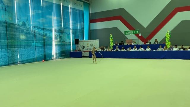 Женька - Танец с Обручем. Первенство г. Курска 2023.10.27. смотреть онлайн