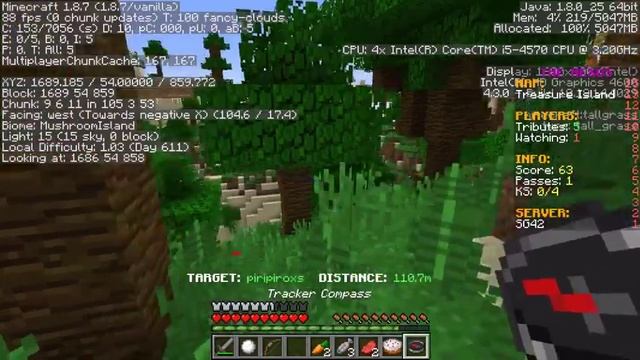 Minecraft: Hunger Games W/ CyberTiger смотреть онлайн