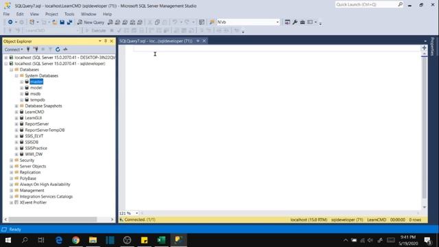 MS SQL Server 2019 | How to create Database, SQL Login and User смотреть онлайн