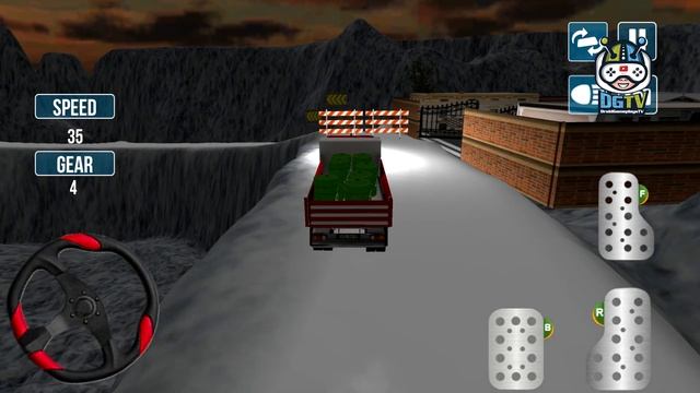3D Truck Driving Simulator - Real Driver Offroad - Android Gameplay смотреть онлайн