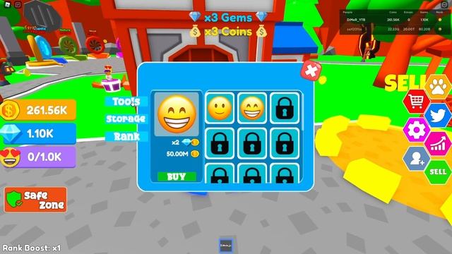 КАЧОК ПОД ДОПИНГОМ В HAPPY SIMULATOR 2 В РОБЛОКС! ROBLOX смотреть онлайн