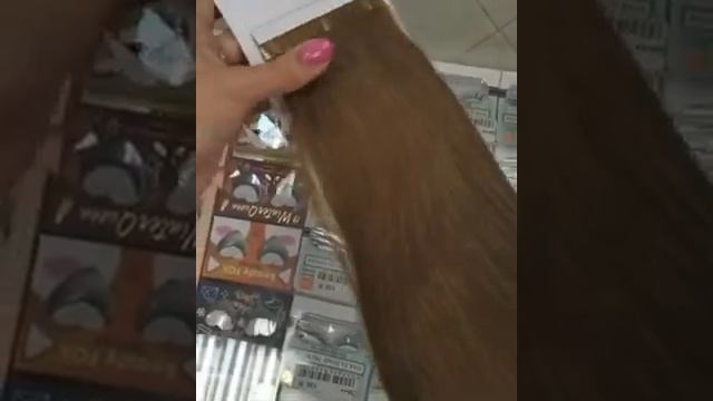 Волосы для ленточного наращивания русый оттенок смотреть онлайн