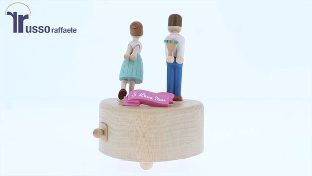 900034 - Carillon Bacio degli innammorati 8,5x12x7,5 cm Wooderful Life смотреть онлайн