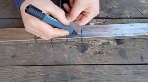 ПОТРЯСАЮЩИЙ СПОСОБ для сгибания профильной трубы под угол 90 градусов.