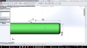 ? Урок SolidWorks №21. Резьба по ГОСТ. Правильный сбег резьбы
