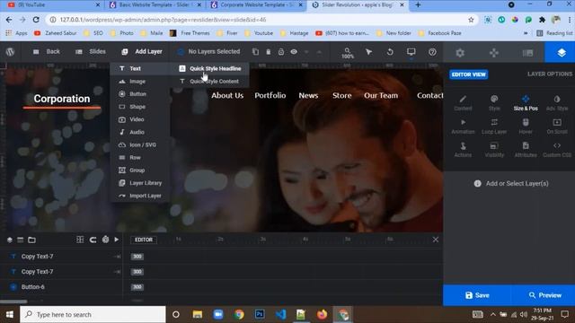 How To Create A Slider Revolution Slider Plugin -Website Maker смотреть онлайн