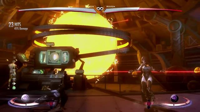 Injustice: Gods Among Us - Raven Combo Video смотреть онлайн