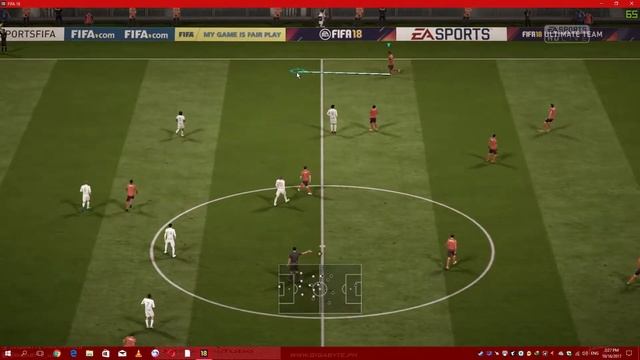 FIFA 18 game play ultra setting on 1060 g1 gaming 6gb oc смотреть онлайн