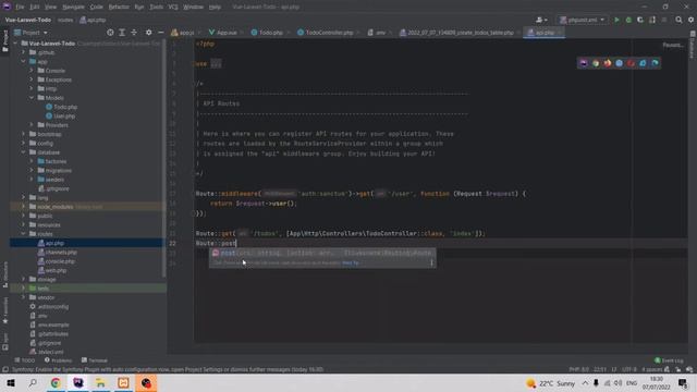 To-Do App cu Laravel+Vuejs. Adaugam todo din aplicatie in baza de date смотреть онлайн
