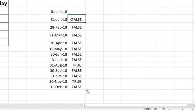 How many months in the year end on a "Friday"? (Microsoft Excel) смотреть онлайн