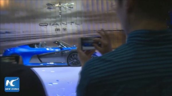 Futuristic self-driving cars at Shanghai Auto Show 2017