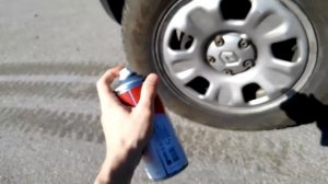 Чернение шин на авто за 2 минуты