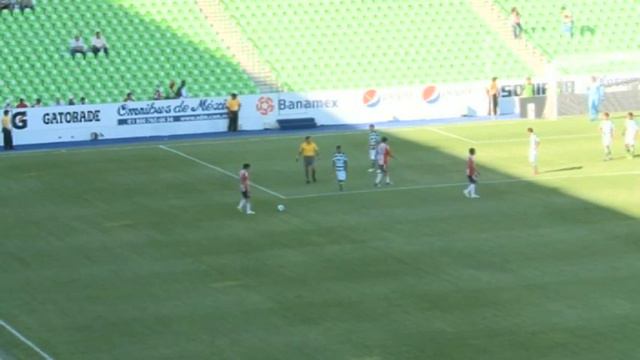 Juan Francisco Ortiz 3° parte Santos vs Guadalajara смотреть онлайн