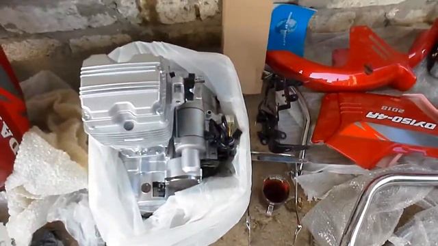 تجميع موتوسيكل دايو 4 كامل A complete Daewoo 4 motorcycle assembly смотреть онлайн