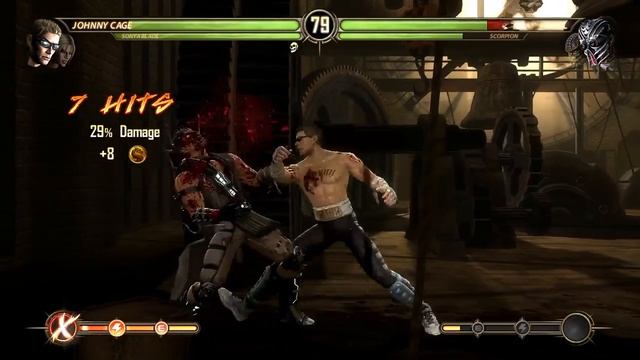 MK9 Tag Ladder Expert Johnny Cage & Sonya Blade смотреть онлайн