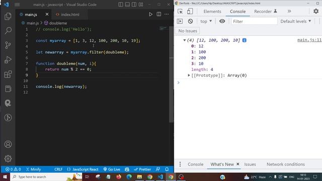How to use map() filter() reduce() in JavaScript in Hind | JavaScript Arrow Function | Part -09 смотреть онлайн