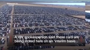 Тысячи машин Volkswagen, покоятся в пустыне на территории США.