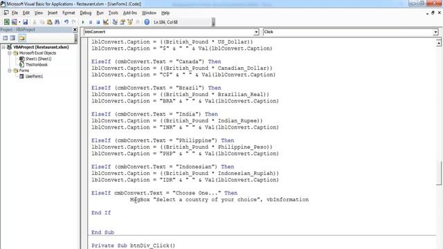 Excel VBA Restaurant Management Systems - Full Tutorial смотреть онлайн