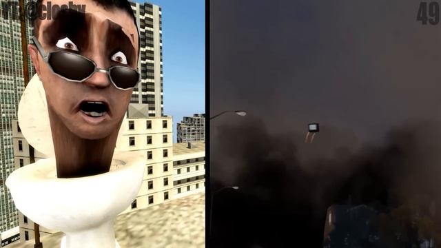 skibidi toilet, plunger cameraman and G-Man REACT to - skibidi toilet 47-54 | Full Video смотреть онлайн